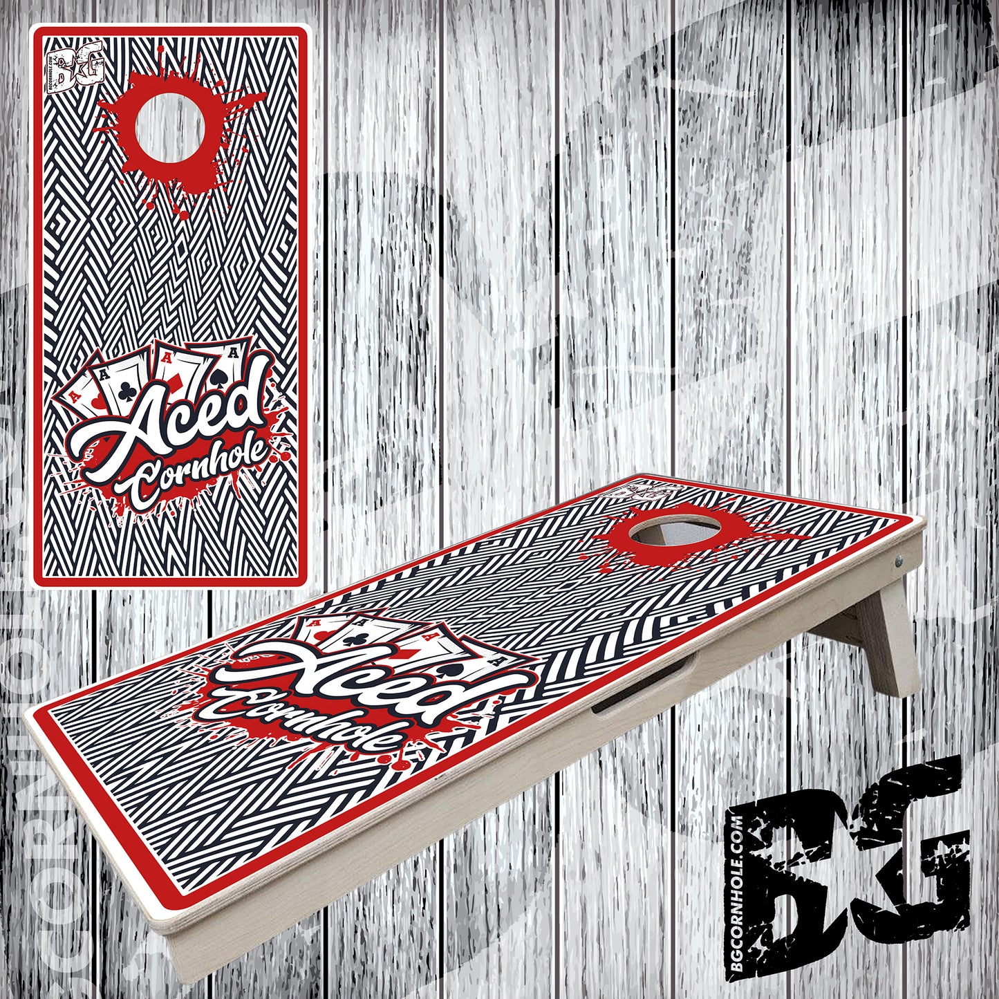 BG Cornhole Boards by Aced Cornhole